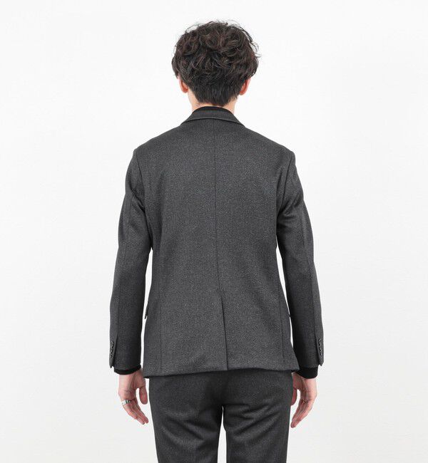 Stutostein「《ビジカジ/セットアップ対応》CORDURA 裏起毛ウォッシャブルストレッチジャケット 25AW」|テーラードジャケット|