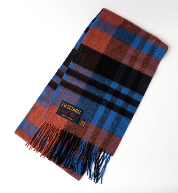 NOLLEY'S goodman「【TWEEDMILL/ツイードミル】Lambswool Muffler Check 25」|マフラー|