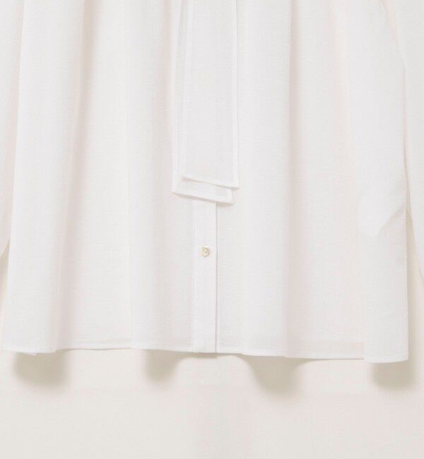 NOLLEY'S「ウォッシャブル100/2ガスボイルボウタイブラウス」|シャツ・ブラウス|