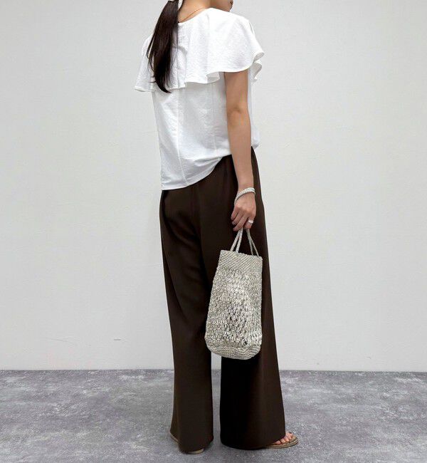 fredy emue「ラッフルカットソーブラウス」|Tシャツ・カットソー|