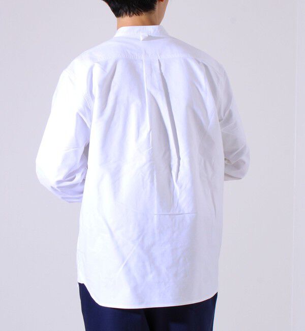 GLOSTER「【シーズンレス】【GEVACO】オックスバンドカラーシャツ」|シャツ・ブラウス|