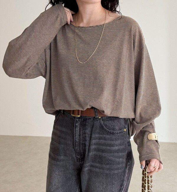 fredy emue「ルーズボートロンＴシャツ」|Tシャツ・カットソー|