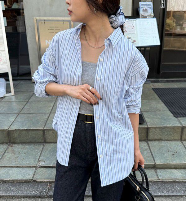 fredy emue「《WEB限定》ベーシックエンブロイダリーシャツ シュシュset」|シャツ・ブラウス|