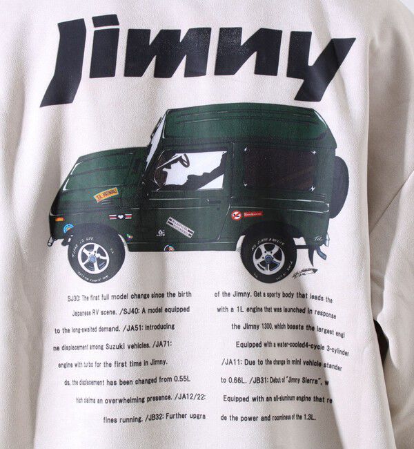 GLOSTER「【ロングセラーコラボ】ジムニー&times;GLOSTER フェイクスエードプルオーバー」|スウェット・ジャージ|