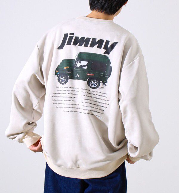 GLOSTER「【ロングセラーコラボ】ジムニー&times;GLOSTER フェイクスエードプルオーバー」|スウェット・ジャージ|