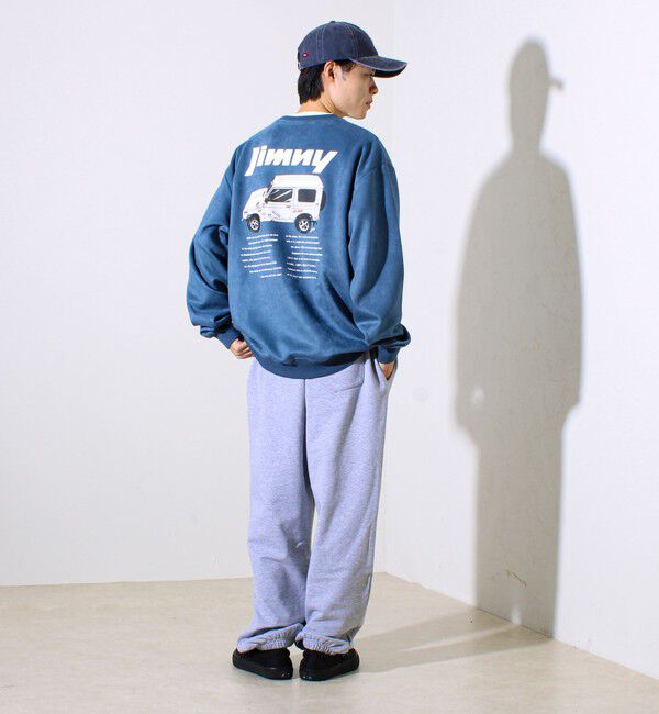 GLOSTER「【ロングセラーコラボ】ジムニー&times;GLOSTER フェイクスエードプルオーバー」|スウェット・ジャージ|