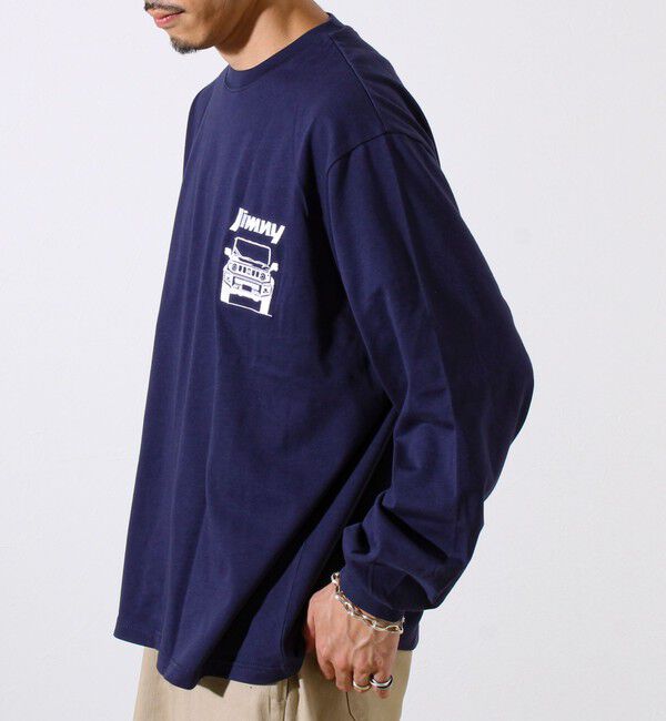 GLOSTER「【ロングセラーコラボ】ジムニー&times;GLOSTER 長袖プリントTシャツ」|Tシャツ・カットソー|