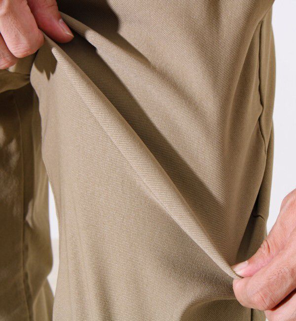 GLOSTER「【大人の美脚パンツ/S～XL展開】ミラクルストレッチ イージーパンツ」|チノ|