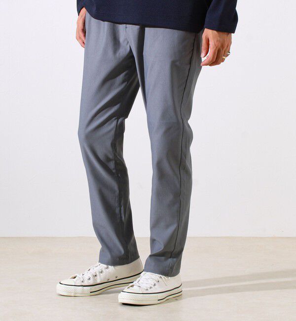 GLOSTER「【大人の美脚パンツ/S～XL展開】ミラクルストレッチ イージーパンツ」|チノ|