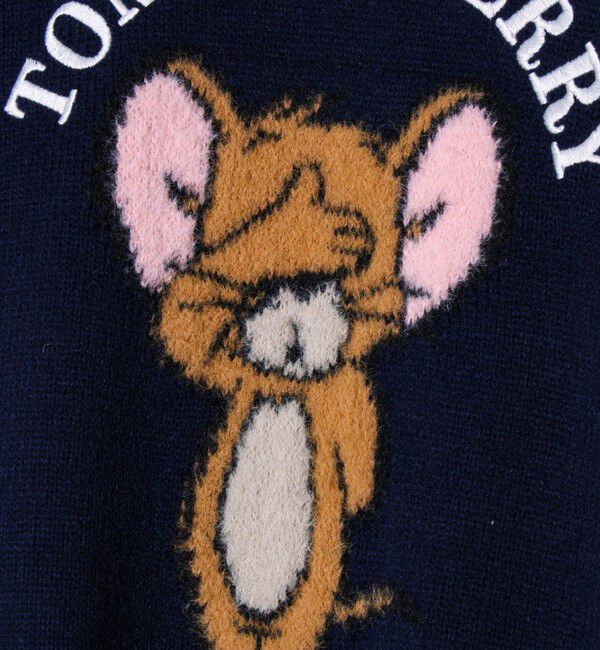 GLOSTER「【MICKEY&JERRY】UNISEX シャギージャガードニット」|ニット・セーター|