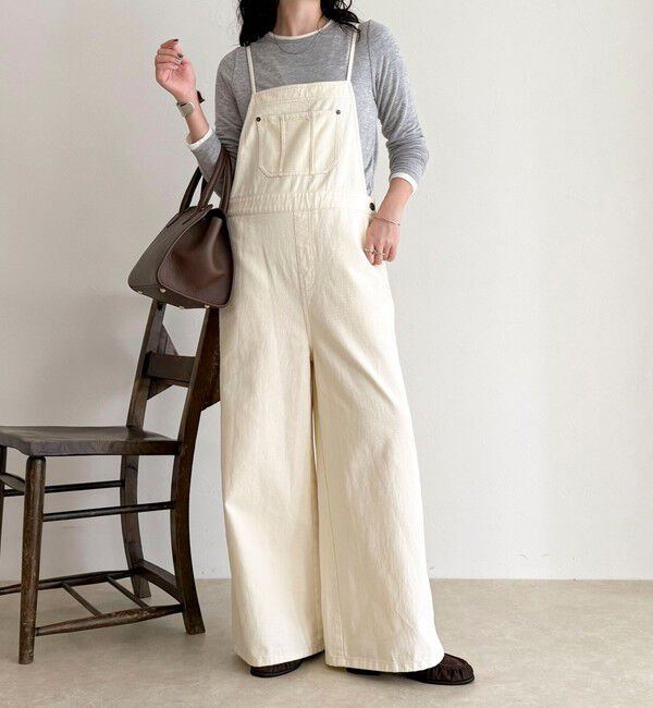 fredy emue「コットンサロペット」|オールインワン|