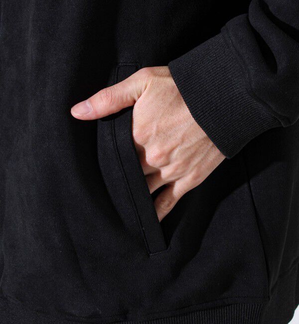 GLOSTER「【秋の新定番】フェイクスエードMA-1ジップブルゾン」|ブルゾン・スタジャン|