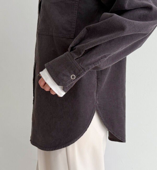 fredy emue「コーデュロイシャツ」|シャツ・ブラウス|