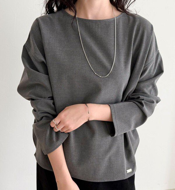 fredy emue「コクーンストレッチブラウス」|シャツ・ブラウス|