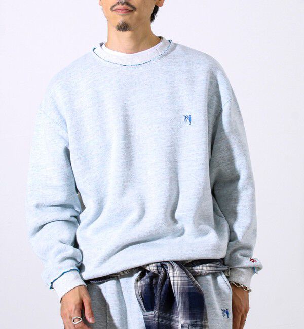 GLOSTER「【BOY BACK FANCYシリーズ】 スウェットプルオーバー」|スウェット・ジャージ|