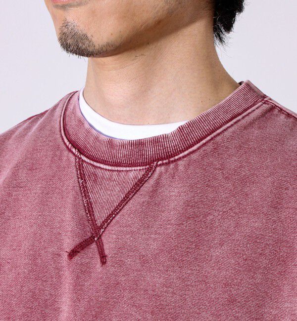 GLOSTER「【雪の色ムラ】カラフルスノーパウダー裏起毛スウェット」|スウェット・ジャージ|