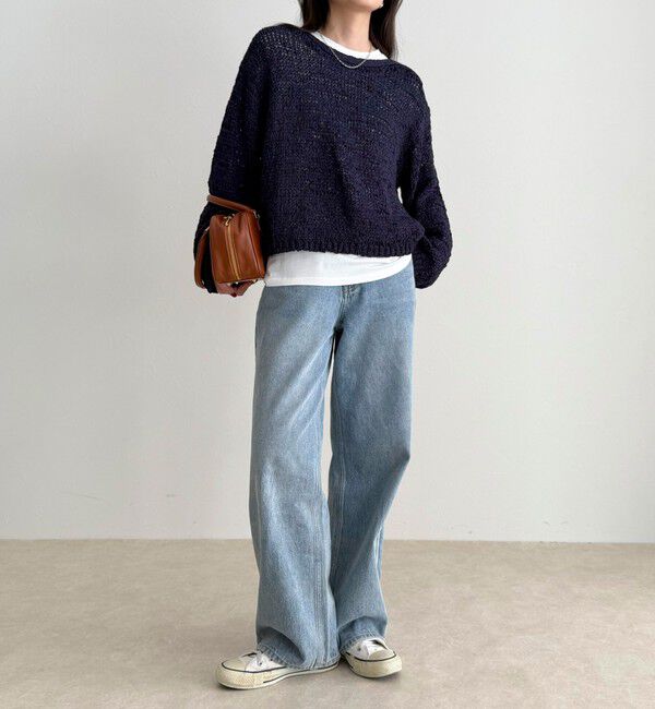 fredy emue「テープヤーンニットプルオーバー」|ニット・セーター|