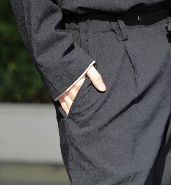 GLOSTER「【セットアップ対応】リネンタッチドビーイージーパンツ」|チノ|