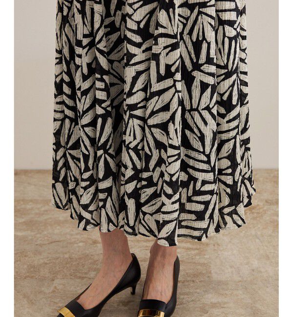 ROPE「【DEVEAUX（デヴォー）】Aラインフレアワンピース/洗える」|ワンピース|