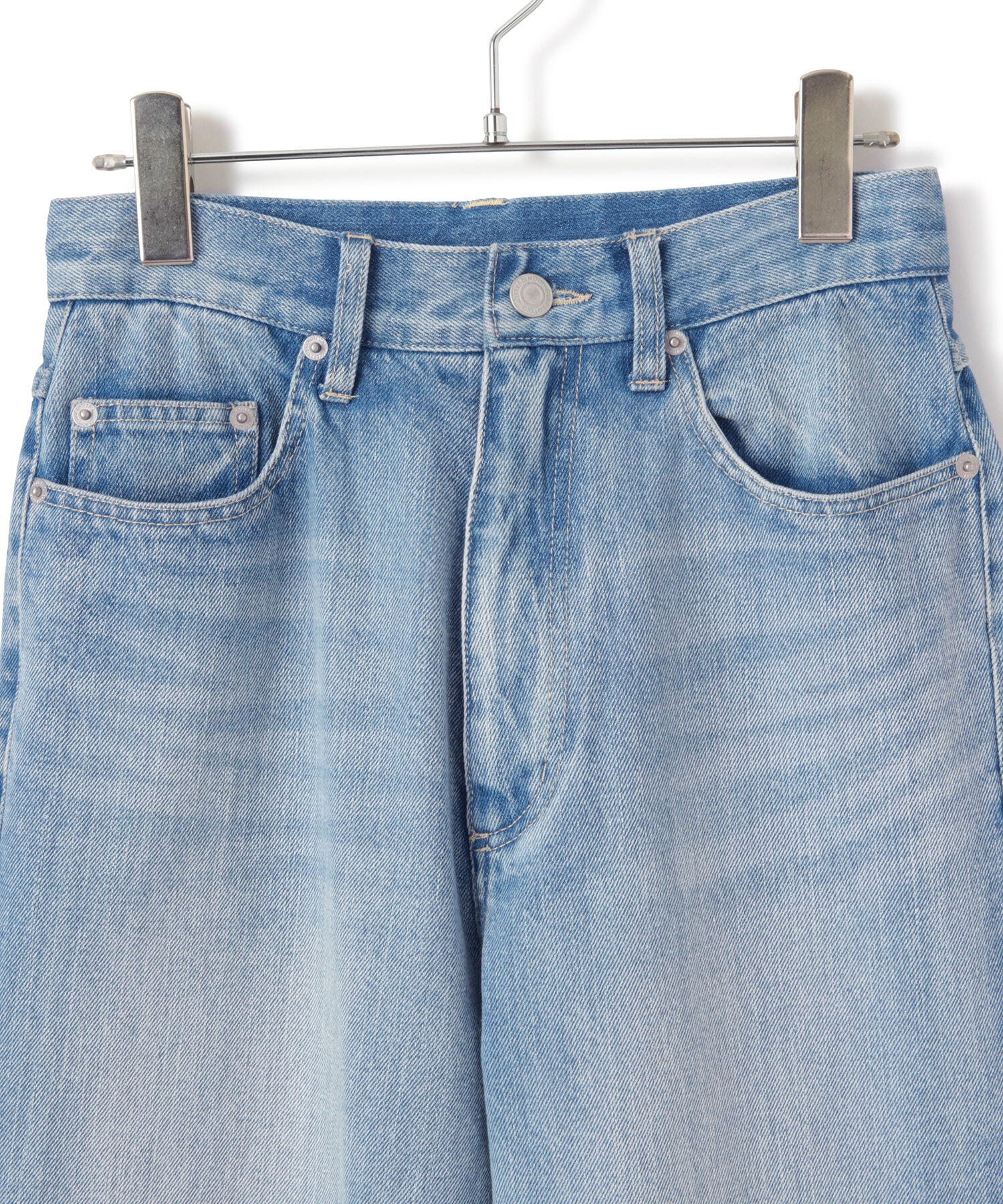 VIS「ハイウエストストレートデニム」|デニム|