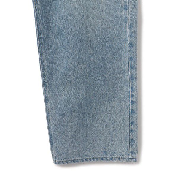 VIS「【洗える】ハイウエストルーズワイドデニム」|デニム|