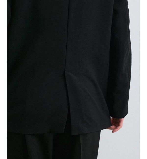 VIS「【美easy】リネンライクリラックスジャケット【接触冷感/洗える】【セットアップ対応】」|テーラードジャケット|