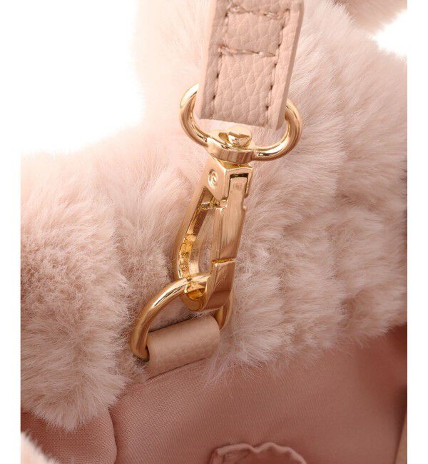 VIS「【2WAY】ファーリボントートバッグ」|トートバッグ|