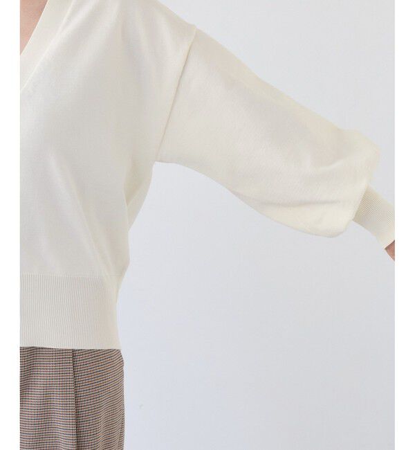 VIS「【WEB限定】メタル釦オーバーサイズカーディガン」|カーディガン|