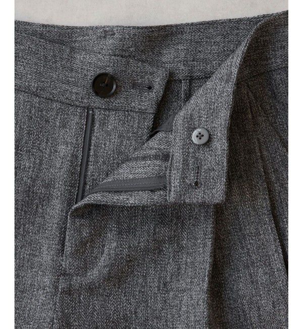 VIS「ツイード2タックワイドパンツ」|チノ|