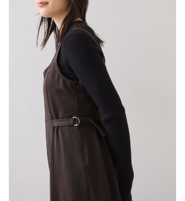 VIS「ウエストベルトジャンパースカート」|ワンピース|