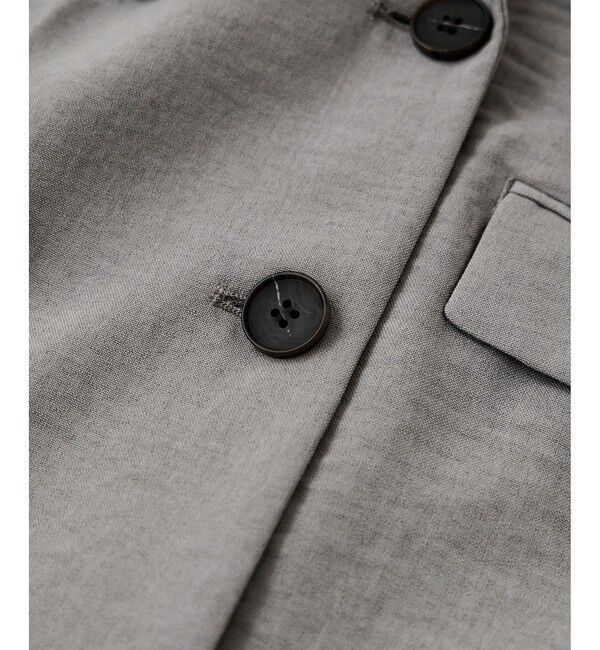 VIS「美easyリネンライクテーラードジャケット/イージーケア・接触冷感・セットアップ対応」|テーラードジャケット|