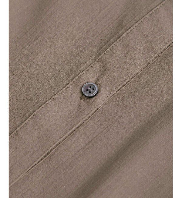 Rope&rsquo;Picnic「【接触冷感・通気性】お着軽シャツシリーズ/綿ボイルペプラムシャツ」|シャツ・ブラウス|