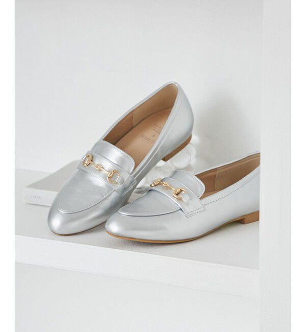 ROPE PICNIC PASSAGE「ROPE' PICNIC PASSAGE byHARUTA/ビット付フラットローファー」|その他|シルバー(93)