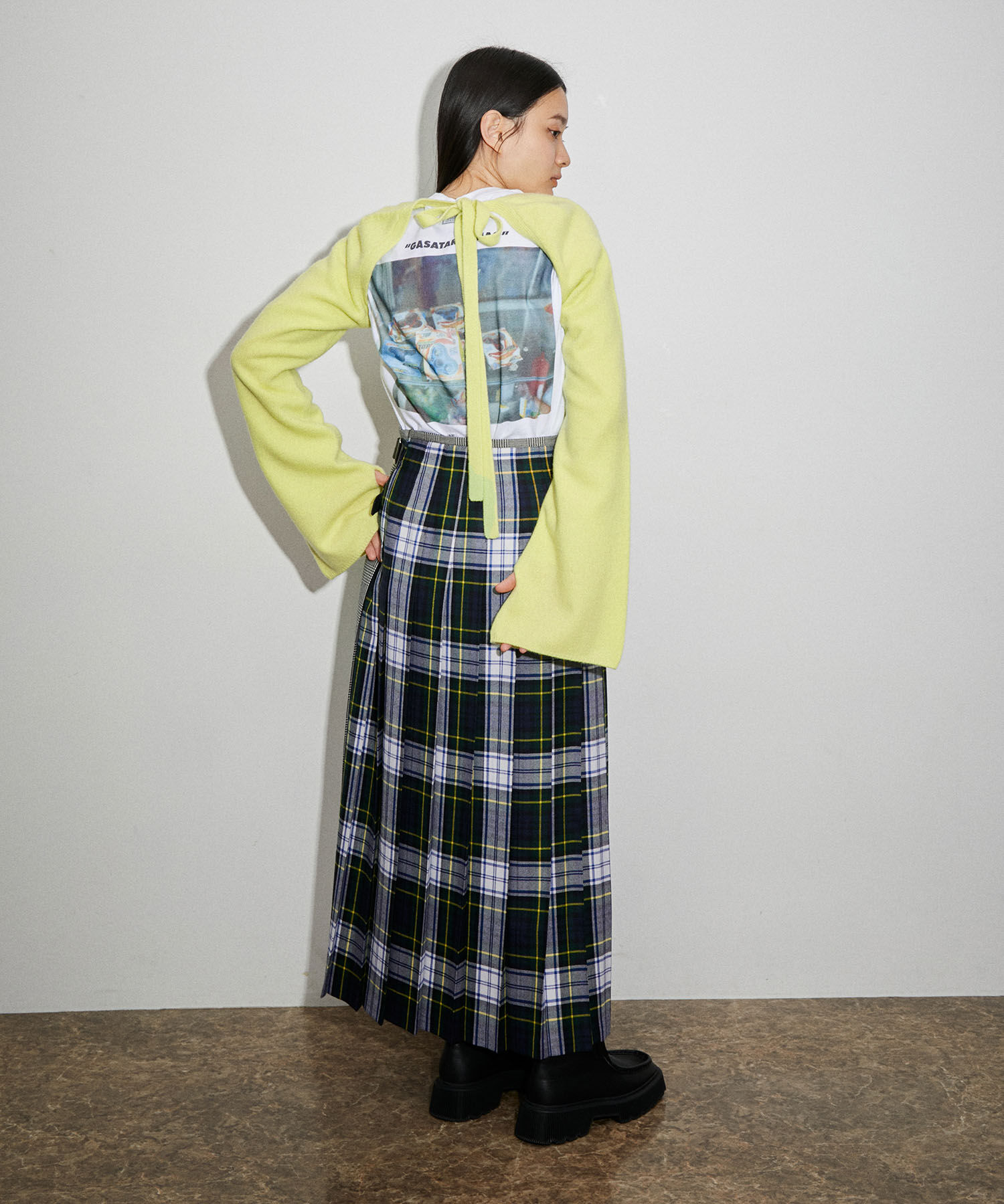 ADAM ET ROPE'「ウールカシミヤアームウォーマー」|手袋|