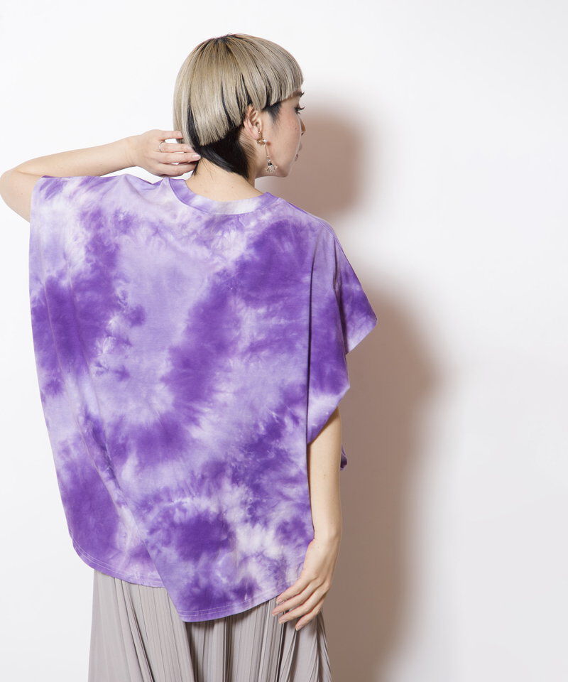  「タイダイサイドドレーププルオーバー」|Tシャツ・カットソー|
