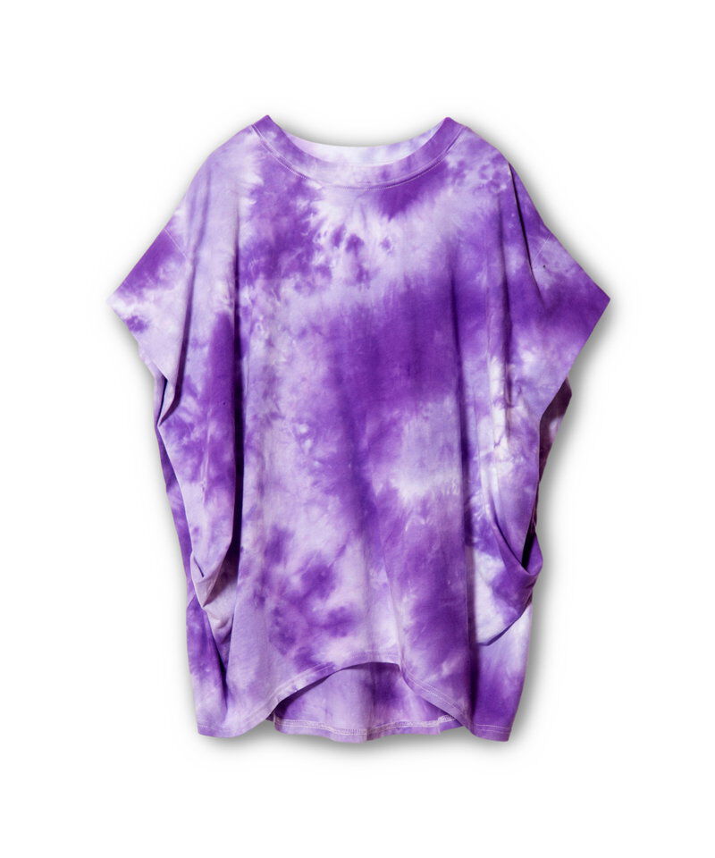  「タイダイサイドドレーププルオーバー」|Tシャツ・カットソー|
