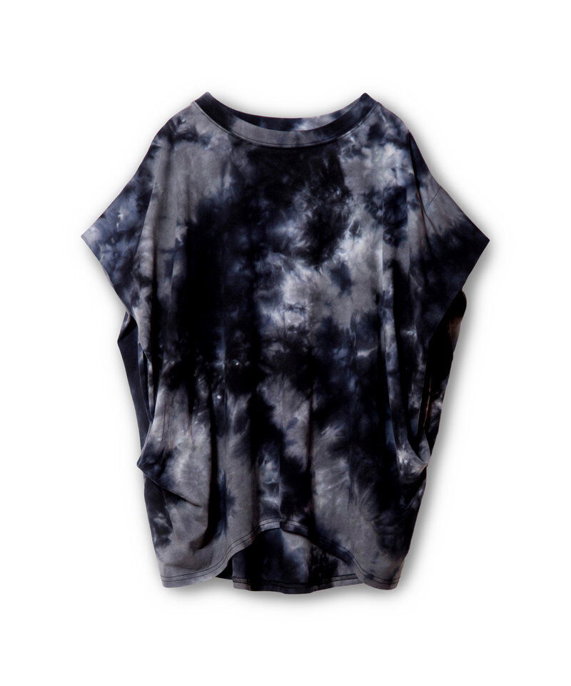  「タイダイサイドドレーププルオーバー」|Tシャツ・カットソー|