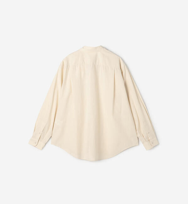 DANTON「DANTON | タイプライター レギュラーカラー長袖シャツ WOMEN」|シャツ・ブラウス|