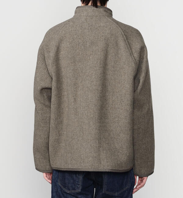  「DANTON | ウールライトパイル スタンドカラージャケット MEN」|テーラードジャケット|