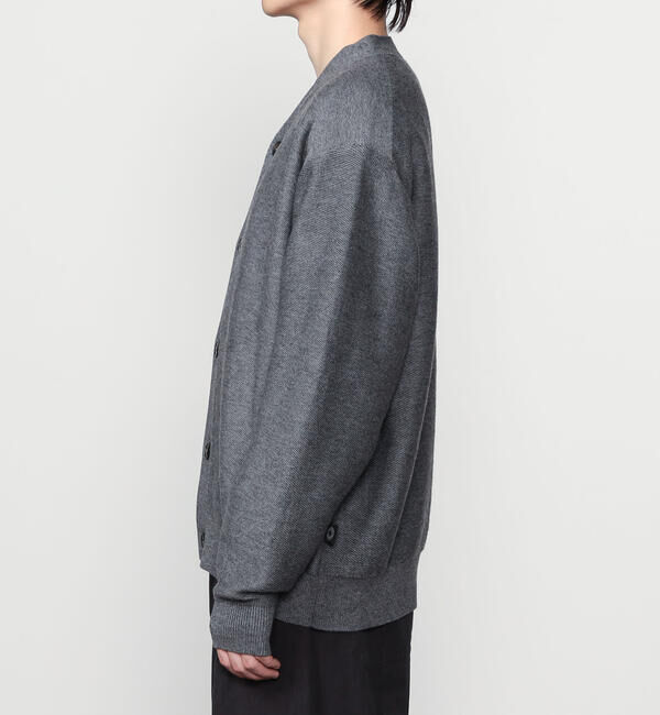 ORCIVAL「ORCIVAL | ウールコットン Vネックカーディガン MEN」|ニット・セーター|