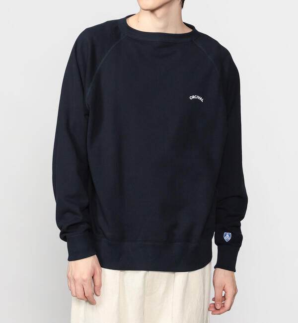  「ORCIVAL | コットン裏毛 スウェットプルオーバー MEN」|スウェット・ジャージ|