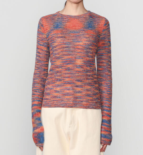  「RYE TENDER | 長袖 ニットプルオーバー WOMEN」|ニット・セーター|