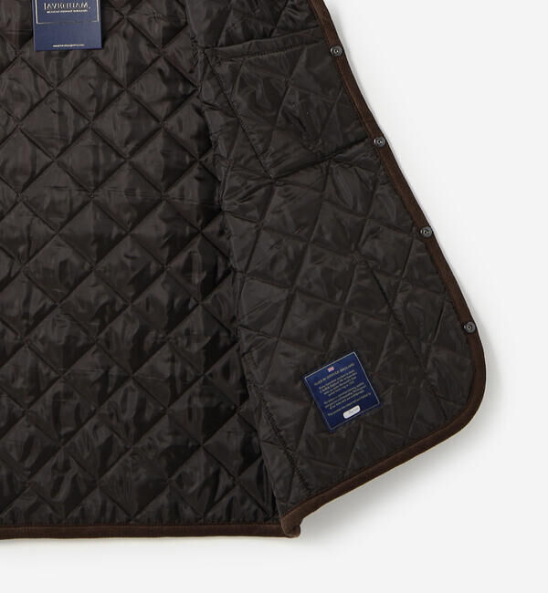 「LAVENHAM | 〈別注〉 スタンドカラー キルティングベスト MEN」|ダウンベスト・ベスト|