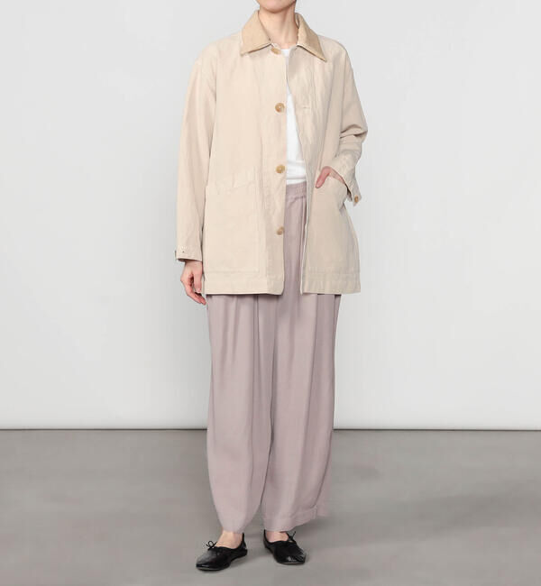 UNFIL「UNFIL | ガーメントダイ カバーオールジャケット WOMEN」|テーラードジャケット|