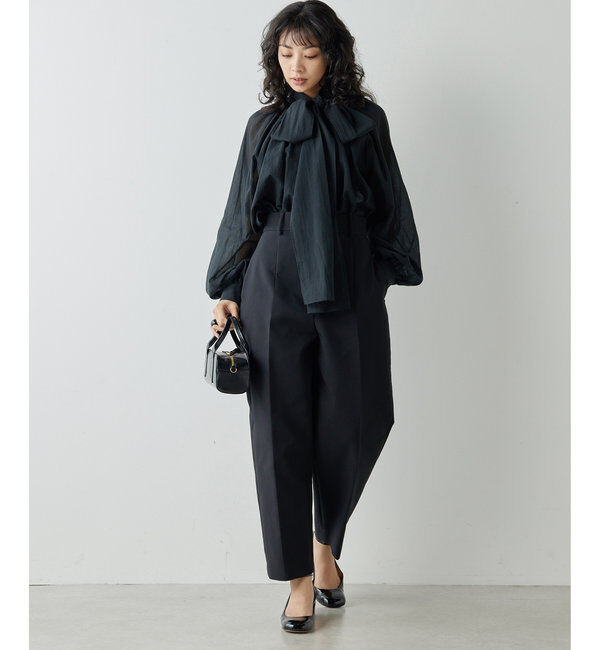  「ローンボウタイブラウス」|シャツ・ブラウス|