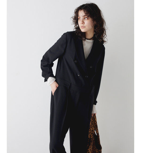 THE PAUSE「《コラボカラー》【THE PAUSE】テーラーカラージャンプスーツ」|ワンピース|