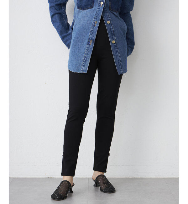  「レギンスZIPパンツ」|チノ|