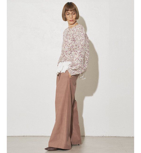 GEMINI「【GEMINI】ローゲージ2way MIXニット」|ニット・セーター|