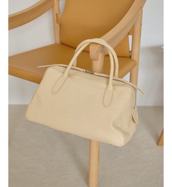 Hoaw.「【Hoaw.】ボウリングバッグ」|トートバッグ|ライトベージュ