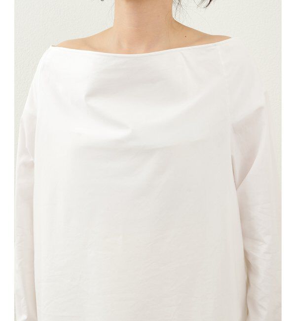  「ブロードオフショルダーブラウス」|シャツ・ブラウス|